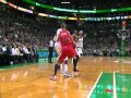 Jeff Green Spins On Pavlovic and Posterizes Jared Jaffries - 11/30/12