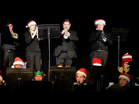 East Forsyth High School Jazz Band Christmas 2022 - BackATown