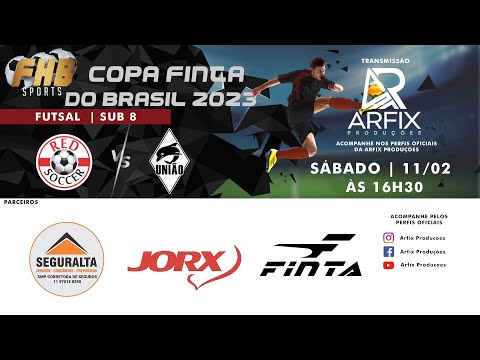RED SOCCER X UNIÃO RD - FUTSAL SUB 8