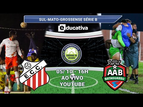 AO VIVO: COMERCIAL X BATAGUASSU | SUL-MATO-GROSSENSE, SÉRIE B