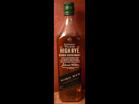 Whiskey Review: #224 Johnnie Walker High Rye Blended Scotch Whisky