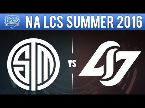 [LoL] TSM vs CLG (NA LCS Summer 2016) - Game 2 / 2 + doublelift Interview