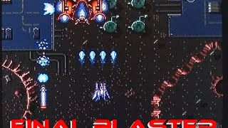 Final Blaster on the PC Engine / Turbo Grafx-16 - gameplay & commentary