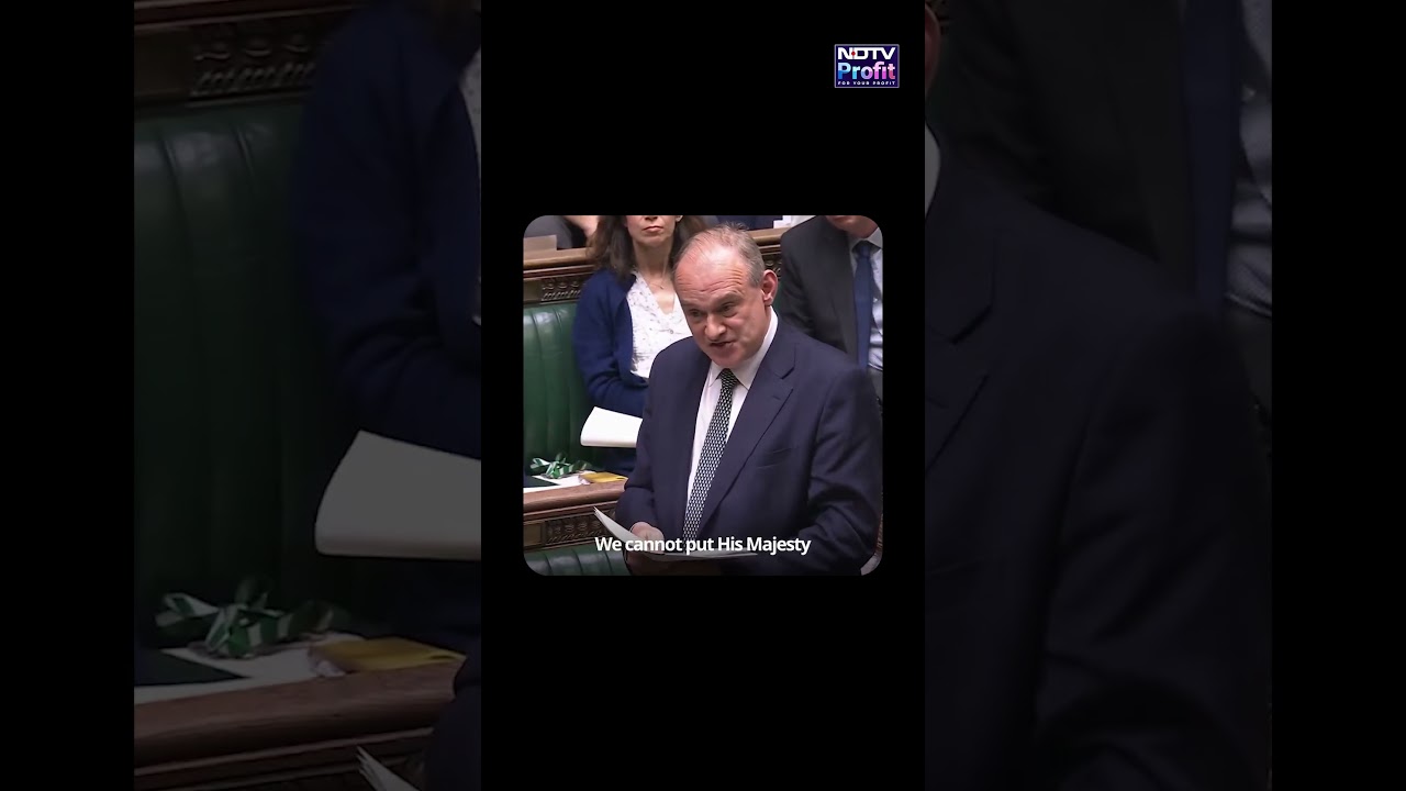 British MP Ed Davey's Hits Out At Trump, Calls To Cancel King's U.S. State Visit #viral #shorts