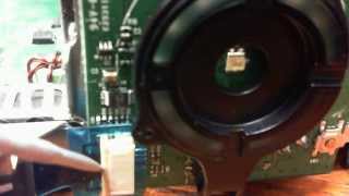 Xbox 360 Slim How to remove or install the face plate ribbon touch sensor