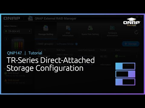 QNP147 TR-Series Direct-Attached Storage Configuration