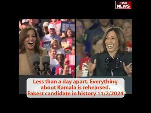 Kamala rehearsed, fresh word salad, 'I know grocery prices are still high'; internment camps