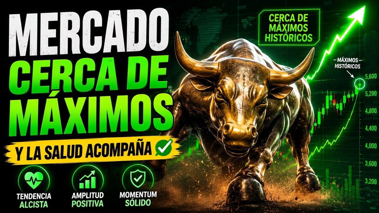 🚨 EL MERCADO ESTÁ A PUNTO... La Salud del Mercado CONFIRMA la Subida