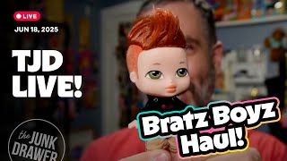 The one with a Doll Haul including so many Bratz Boyz, Kens and a Liv doll!
