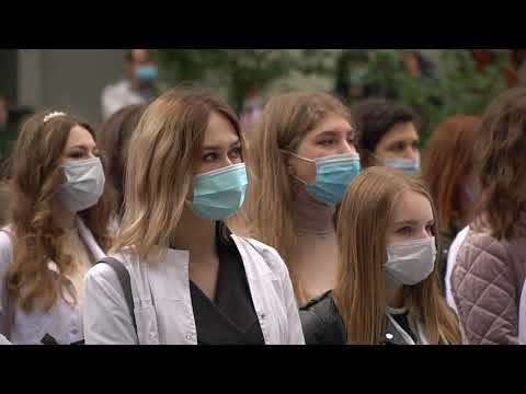 Посвящение в первокурсники Центра Алмазова 01.09.2020