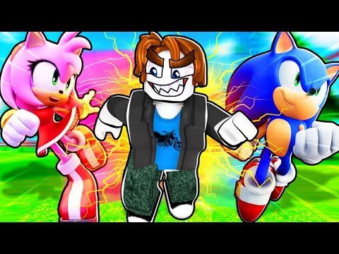 Sonic Simulator But You CAN'T Touch The Color GREEN!! (Sonic Speed Simulator)