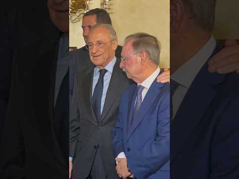 Juan Jesús VIVAS recibe en CEUTA a FLORENTINO PÉREZ #shorts