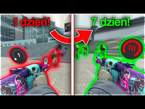 TRENOWAŁEM SWOJEGO AIMA PRZEZ 7 DNI W CSGO! DZIEŃ 1