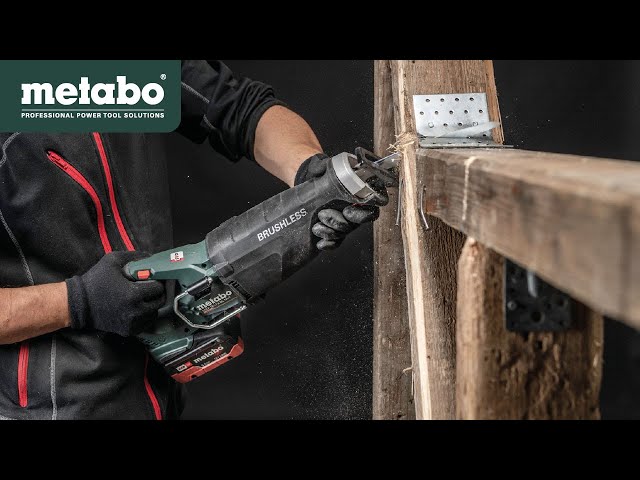 Video Teaser für Metabo 18 Volt Cordless Sabre Saw SSEP 18 LTX BL MVT