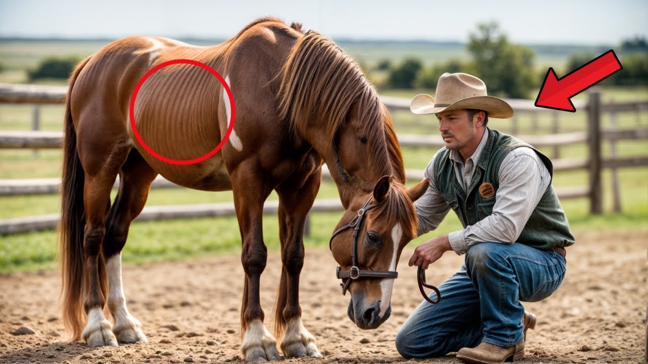 The horse was poisoned and it seemed like the end, until his owner decided to do the impossible...