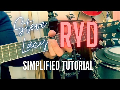 STEVE LACY // RYD // SIMPLIFIED GUITAR TUTORIAL