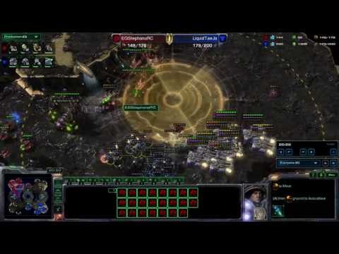 SeKo Starcraft - EG Stephano vs Liquid Taeja Game 2 - Pro SC2 HOTS Replays
