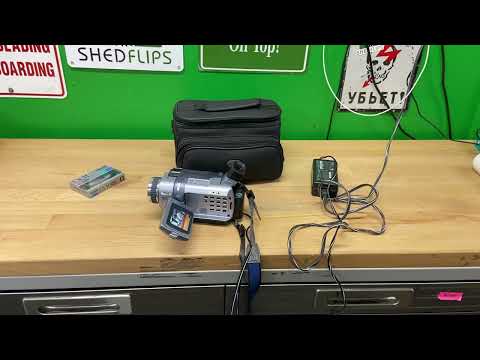 Sony TRV340 8mm Handycam Camcorder demo