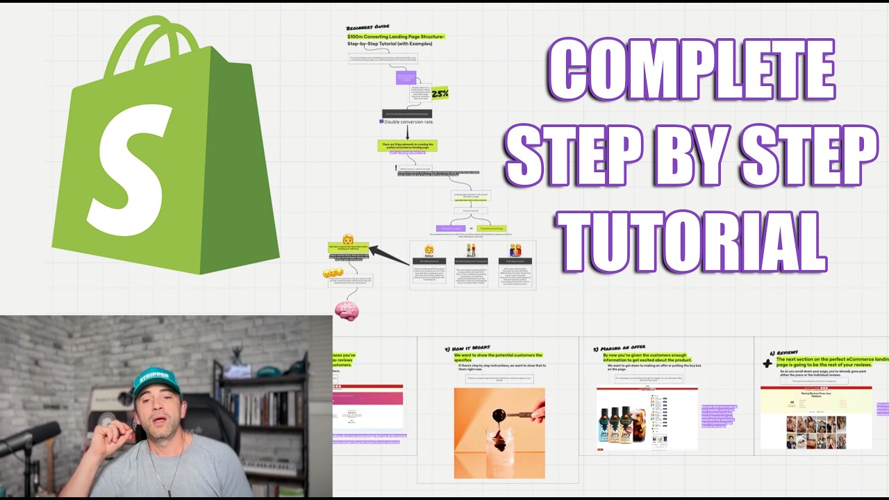 $100M Coffee brand uses this exact Shopify landing page framework (Full Tutorial)
