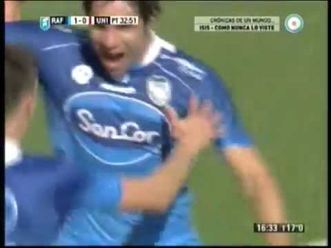 Atlético Rafaela 1 Unión 0. Gol Graciani