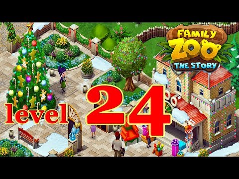 Family Zoo: The Story Happy Holidays level 24