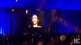 Michelle Williams sings &#39;Amazing Grace&#39; at Baker Institute gala