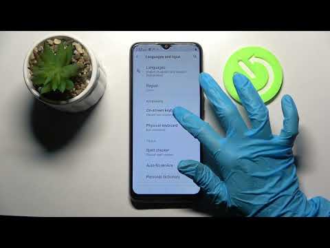 How to Find All Text Correction Options in REALME C21Y - Open Keyboard Settings