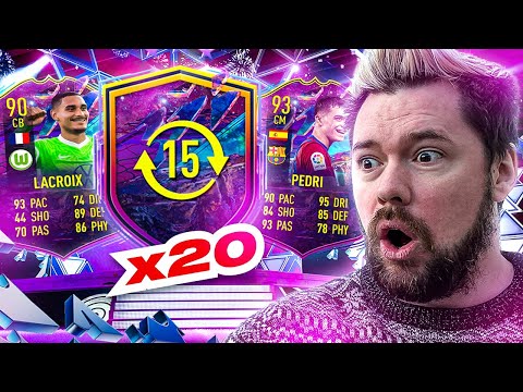 20 x 85+ RARE PLAYERS 10 PACKS!!