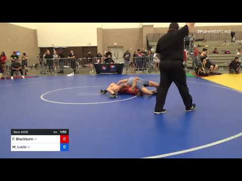 62 Kg Consi Of 4 - Faith Blackburn, MI Vs Morgan Lucio, AZ