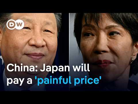 What China's harsh reactions tell us about how it perceives Japan's shift towards Taiwan | DW News
