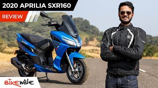 2020 Aprilia SXR 160 Review | Is It Better Than The Suzuki Burgman Street 125 | BikeWale