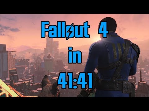 Fallout 4 Speedrun in 41:41 (Former World Record)