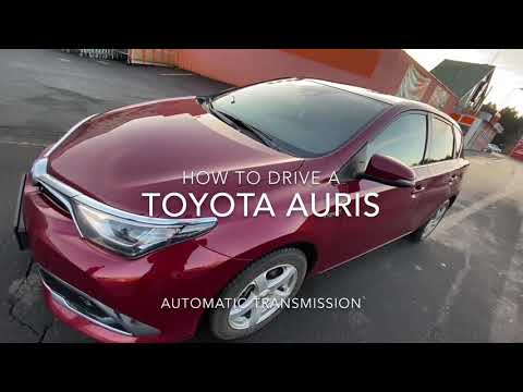 How to drive your Toyota Auris Hybrid with automatic transmission DIY