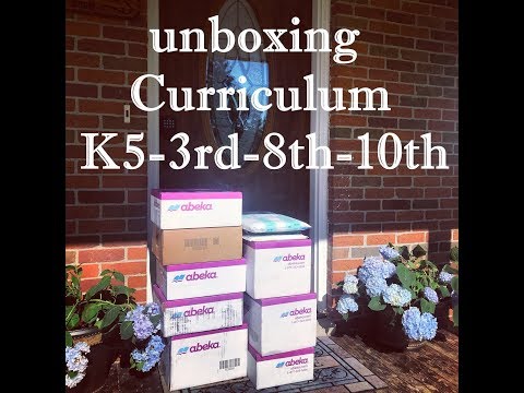 Unboxing Homeschool Curriculum | Book Haul