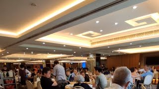 HONGKONG DRINK TEA AT  FOOK YUEN SEAFOOD RESTAURANT KOWLOON CITY