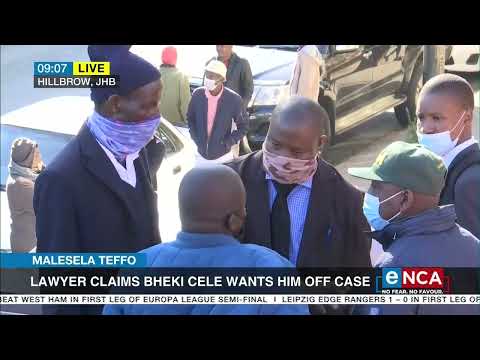 Lawyer claims Bheki Cele wants him off the case