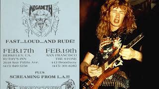 Megadeth - Looking Down the Cross (San Francisco, 1984)