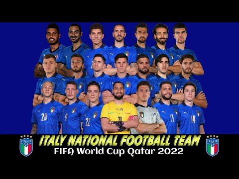 Italy National Football Team World Cup Qatar 2022