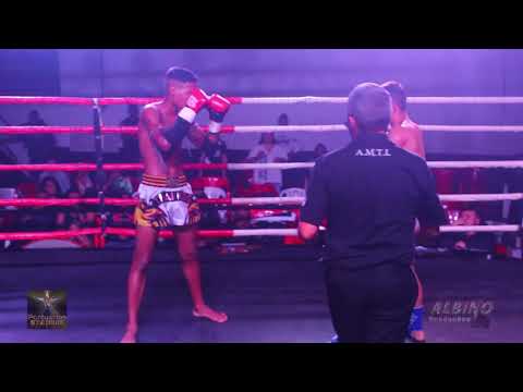 THAI KIDS 13  - Final GP 57 kg - Thauan Laia (Black Mamba) x Tuca Calixto (Extreme Team)