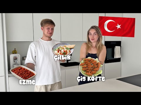 We eat ONLY TURKISH FOOD 24 hours a day 🇹🇷 (and love it!!!)