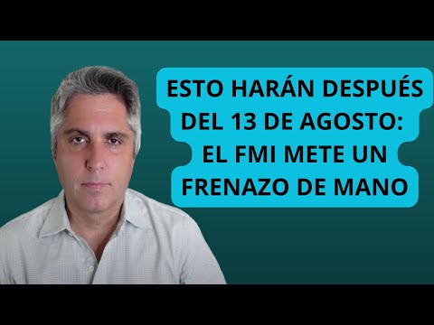Post 13A, qué harán con dólar e importaciones (FMI ya mete mano)