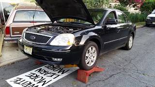 Free Ford Five Hundred update: Misfire fixed and exhaust leak location verified