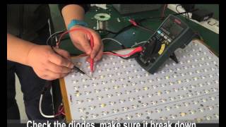 How to replace the diodes