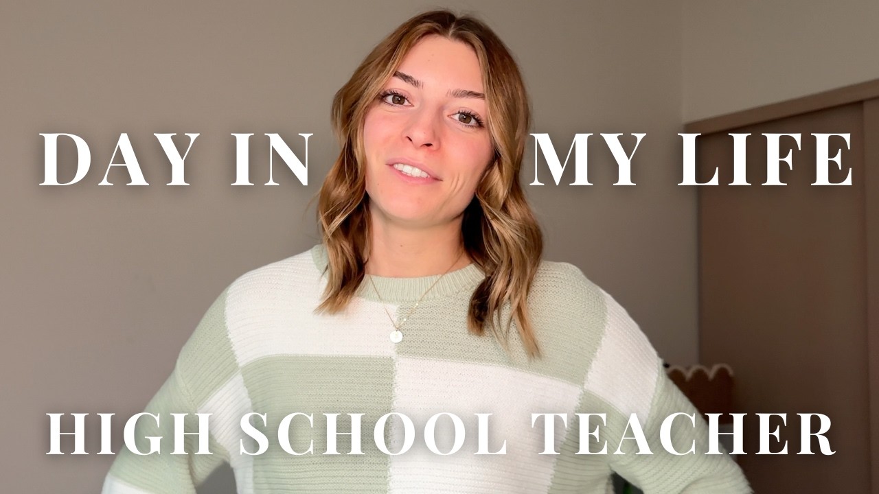 day in my life as a High School Teacher + exciting teaching news!