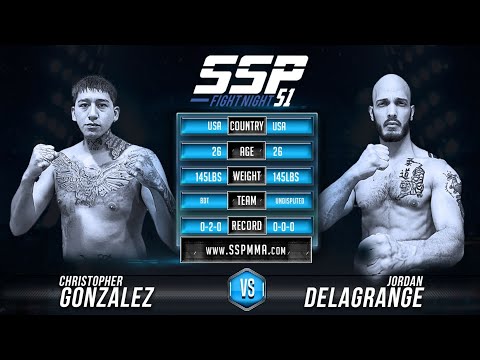 Christopher Gonzalez vs Jordan Delagrange - SSP 51