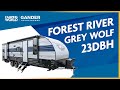 2022 Forest River Grey Wolf 23DBH | Travel Trailer - RV Review: Camping World