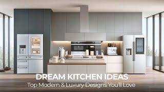 Download the video "Top Modern & Luxury Kitchen Design Ideas for High End Interior Design"