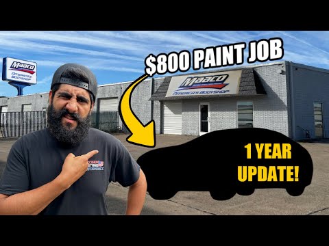 1-Jahres-Update zur 800-Dollar-Lackierung von Maaco