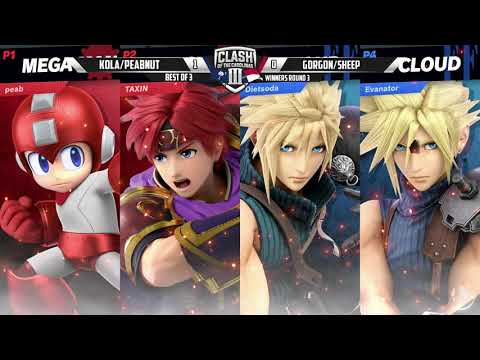 Clash of the Carolinas 3 - Peabnut/Kola VS Gorgon/Sheep - Doubles W. Round 3