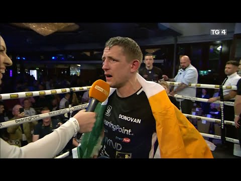 Eric Donovan - Seaimpín na hEorpa | Dornálaíocht Beo | TG4